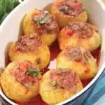 Fırında Patates Dolması