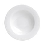 Porselen Dove Beyaz Çukur Tabak 22Cm